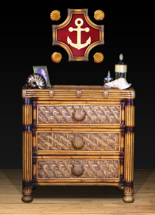 Spice Islands Royal Palm 3 Drawer Dresser
