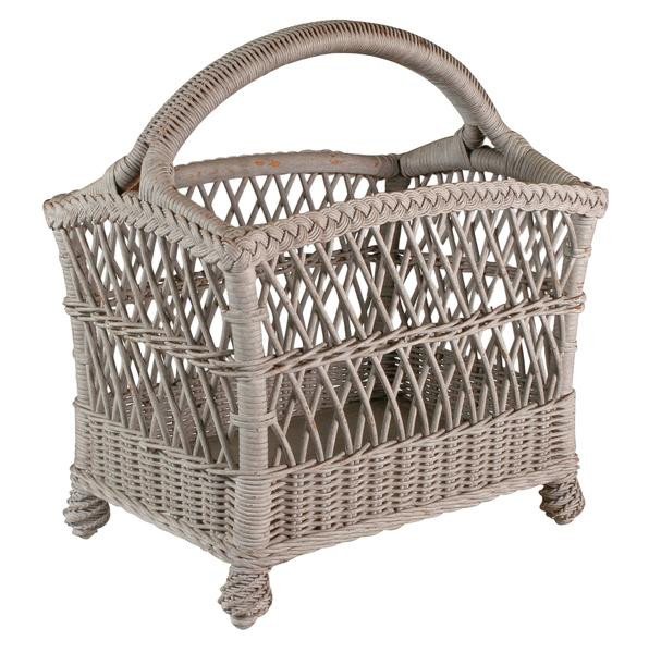 Designer Wicker & Rattan By Tribor Rockport Magazine Rack by Designer Wicker & Rattan By Tribor Accessory - Rattan Imports