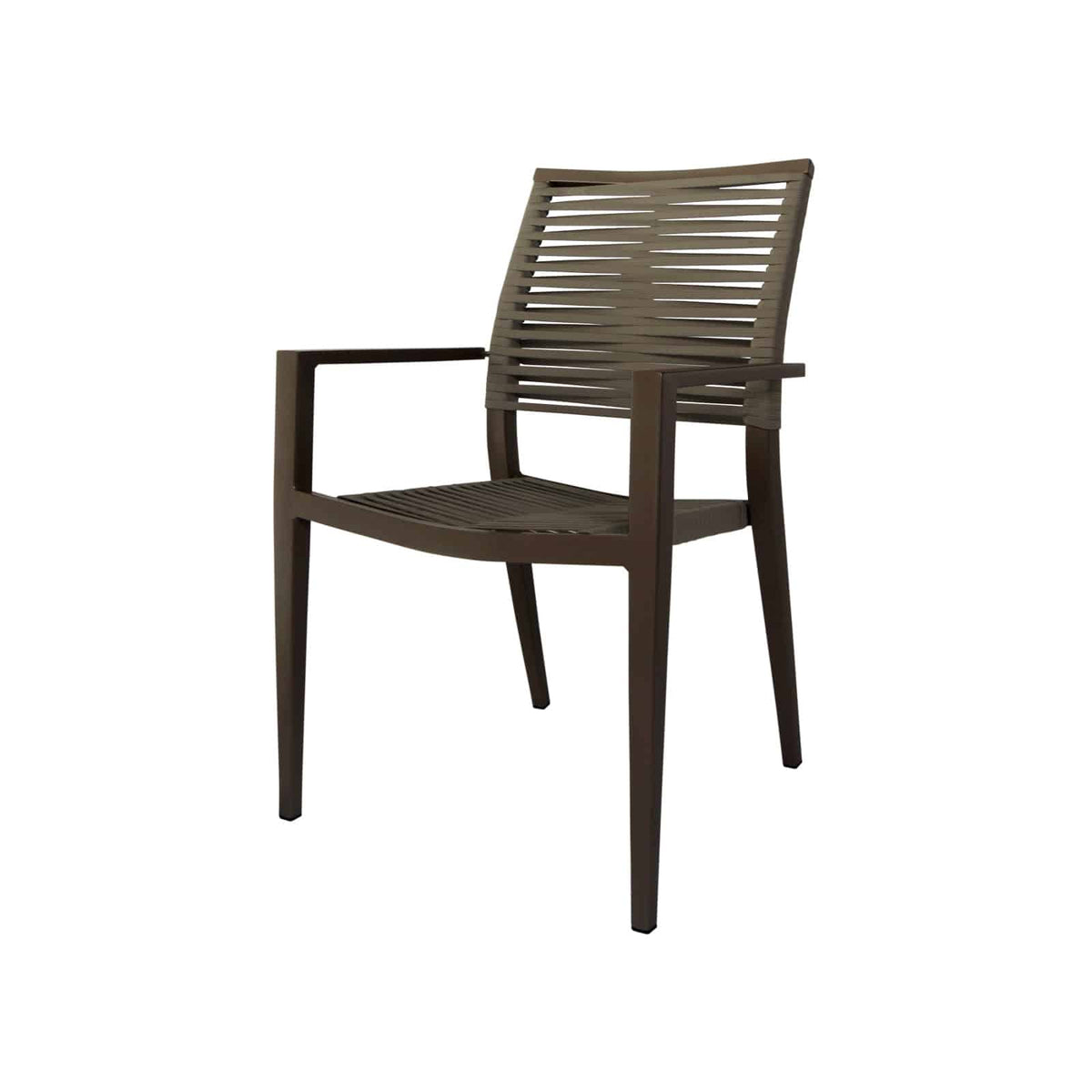 Source Furniture Source Furniture Chloe Rope Dining Arm Chair Dining Arm Chair - Rattan Imports
