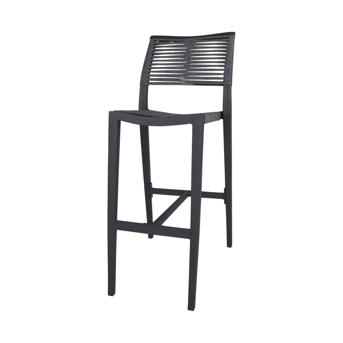 Source Furniture Source Furniture Chloe Rope Bar Side Chair Bar Stool - Rattan Imports