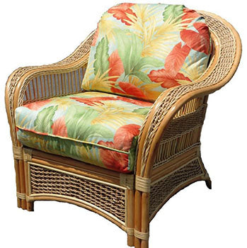 Spice Islands Spice Island 6 Piece Rattan Seating Set Outdoor Furniture Set - Rattan Imports