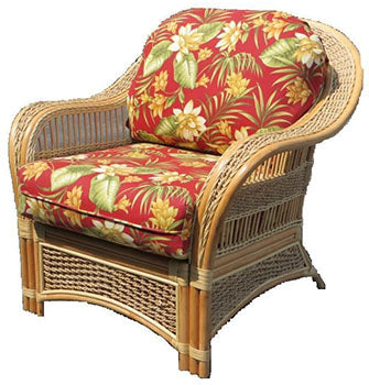 Spice Islands Spice Island 6 Piece Rattan Seating Set Outdoor Furniture Set - Rattan Imports
