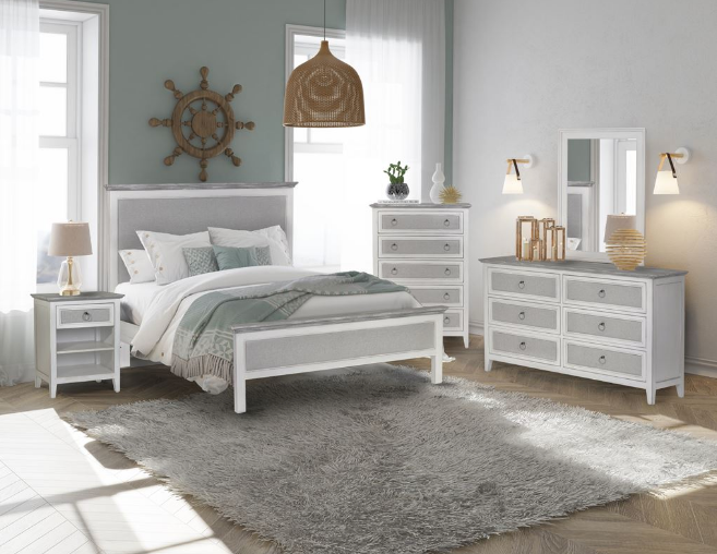 Sea Winds Trading Sea Winds Trading Captiva Island King Headboard B86341 Headboard - Rattan Imports