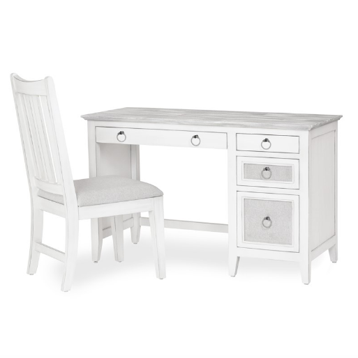 Sea Winds Trading Sea Winds Trading Captiva Island Desk & Chair Set B86374 Desk - Rattan Imports