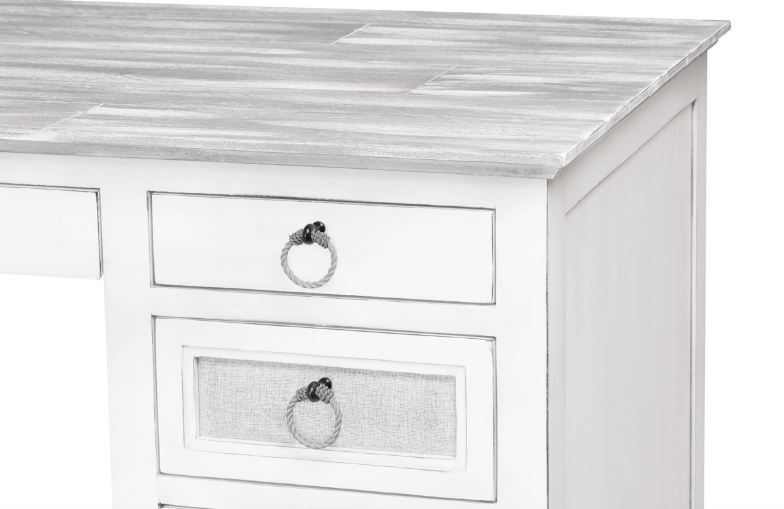 Sea Winds Trading Sea Winds Trading Captiva Island Desk & Chair Set B86374 Desk - Rattan Imports
