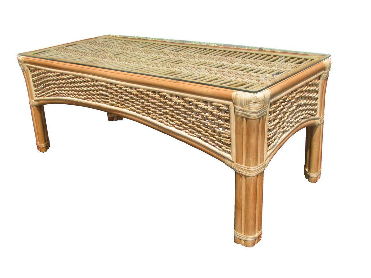 Spice Islands Spice Island Coffee Table Natural Coffee Table - Rattan Imports