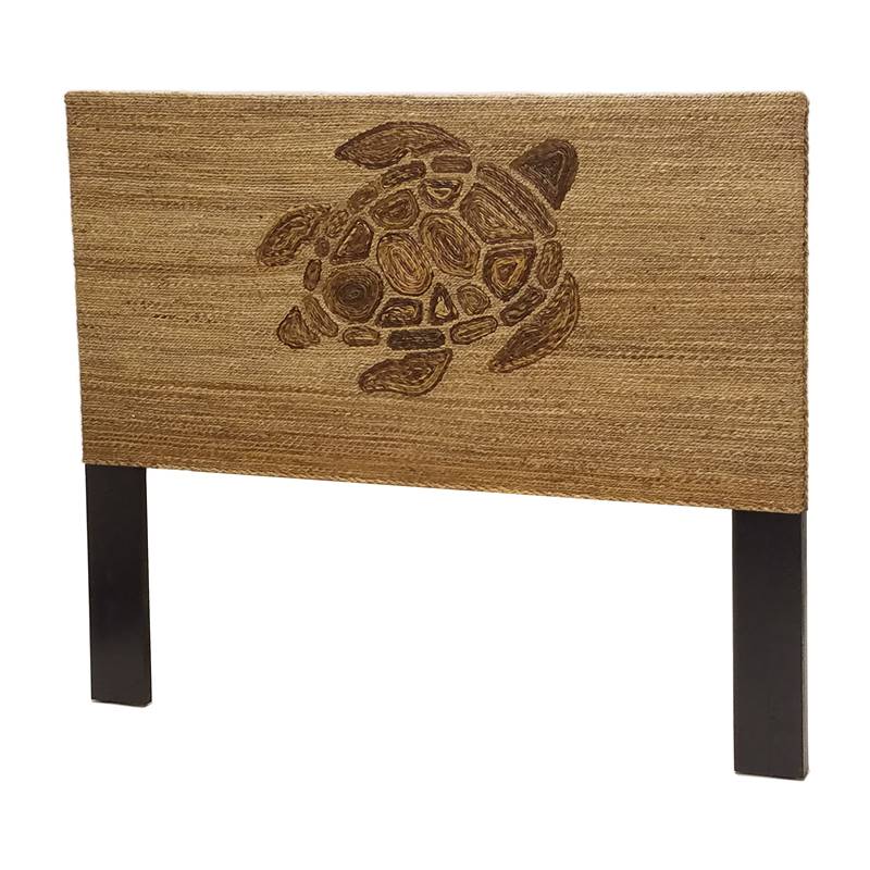 Sea Winds Trading Sea Winds Trading Turtle Weave King Headboard Natural Headboard - Rattan Imports