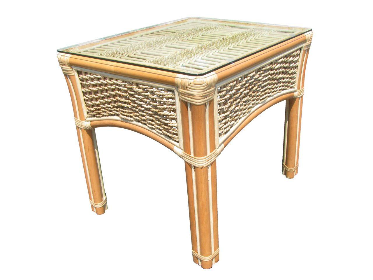 Spice Islands Spice Island End Table Natural End Table - Rattan Imports