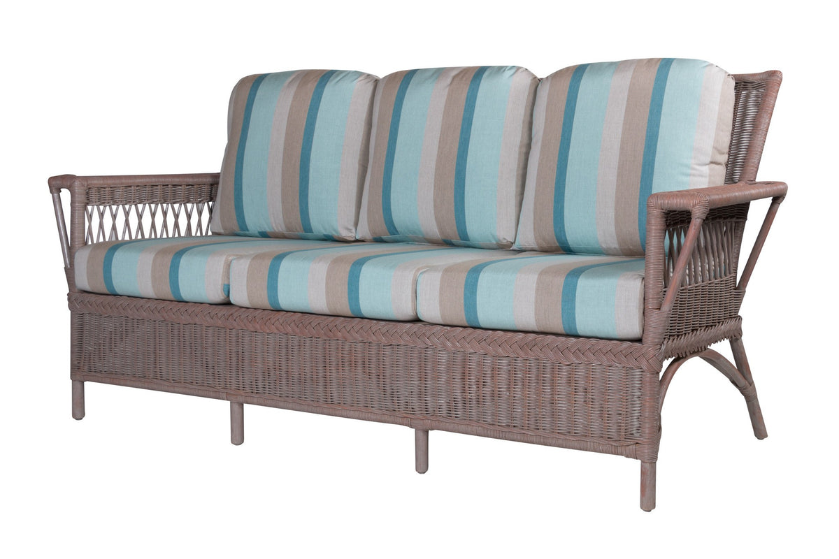 Designer Wicker &amp; Rattan By Tribor Windsor Sofa by Designer Wicker from Tribor Sofa - Rattan Imports