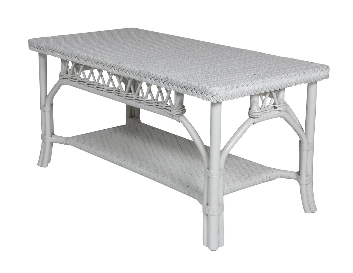 Designer Wicker &amp; Rattan By Tribor Windsor Coffee Table by Design Wicker from Tribor Coffee Table - Rattan Imports