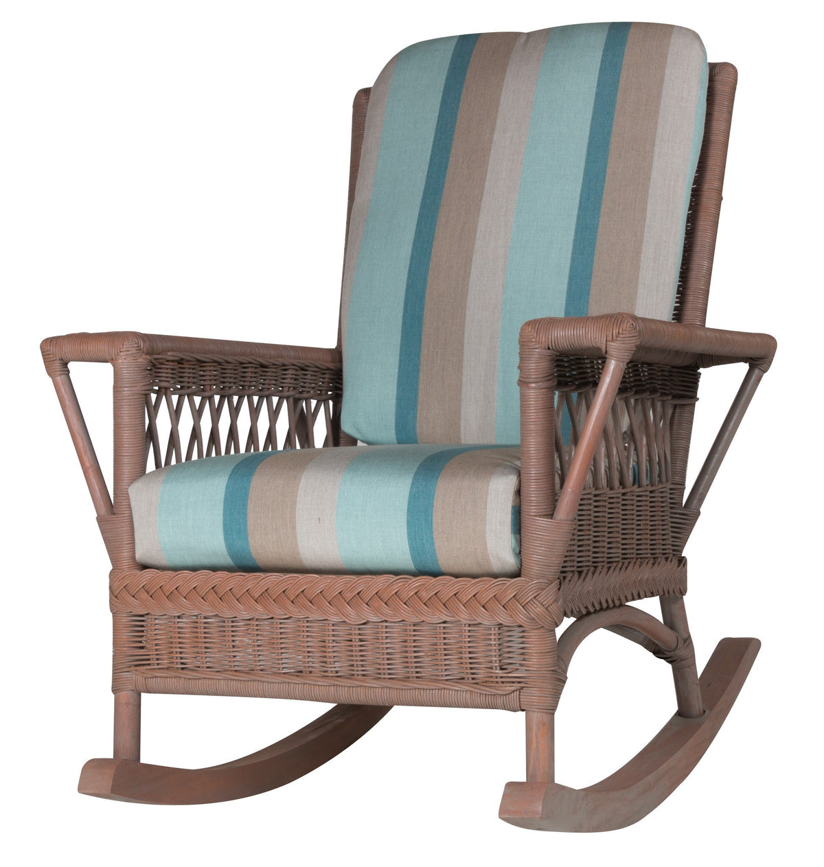 Designer Wicker &amp; Rattan By Tribor Windsor Rocker by Designer Wicker from Tribor Rocking Chair - Rattan Imports