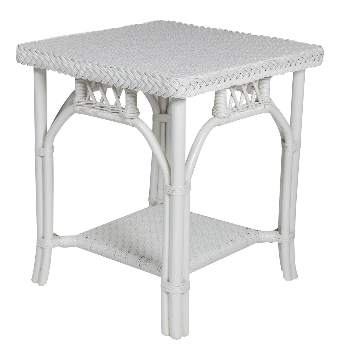 Designer Wicker &amp; Rattan By Tribor Windsor End Table by Design Wicker from Tribor End Table - Rattan Imports