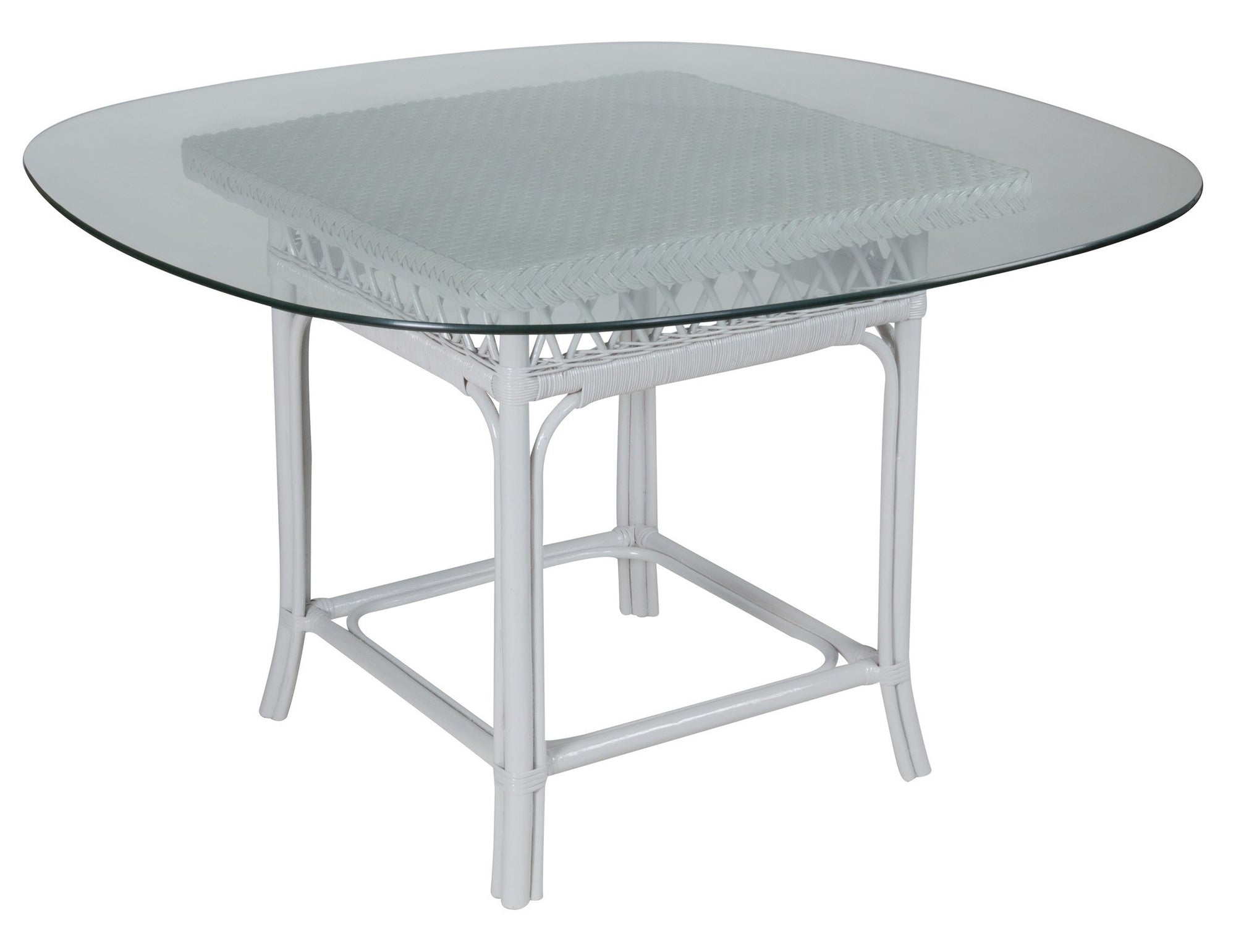 Designer Wicker & Rattan By Tribor Windsor Dining Table Base by Design Wicker from Tribor Table Base - Rattan Imports