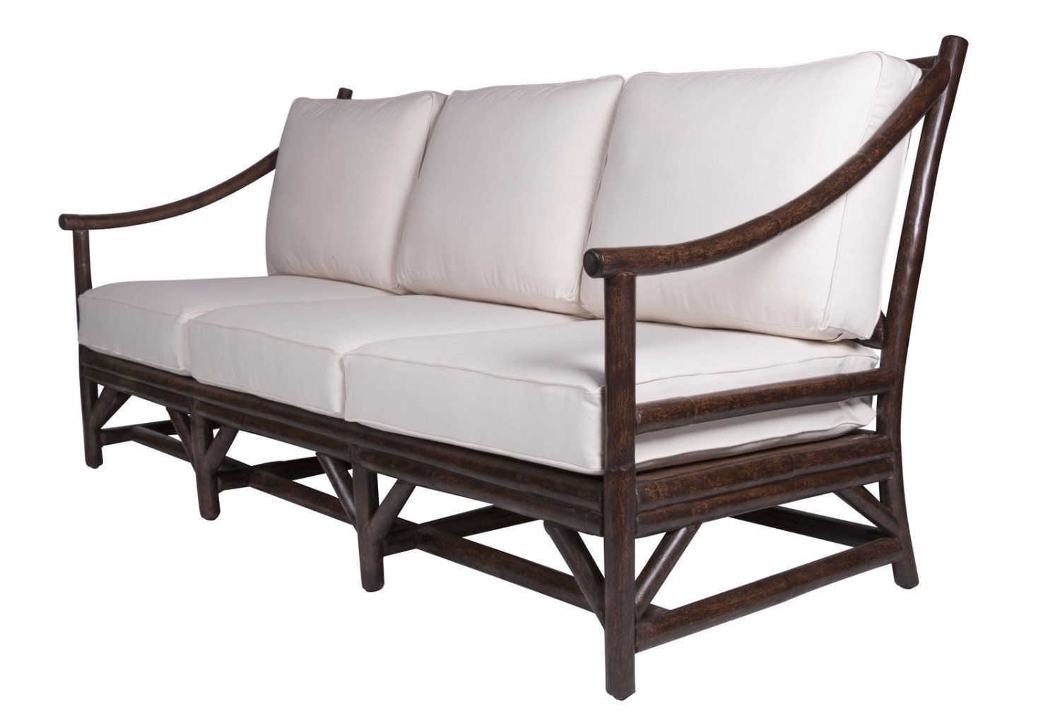 Designer Wicker & Rattan By Tribor Woodland Sofa by Designer Wicker from Tribor Sofa - Rattan Imports