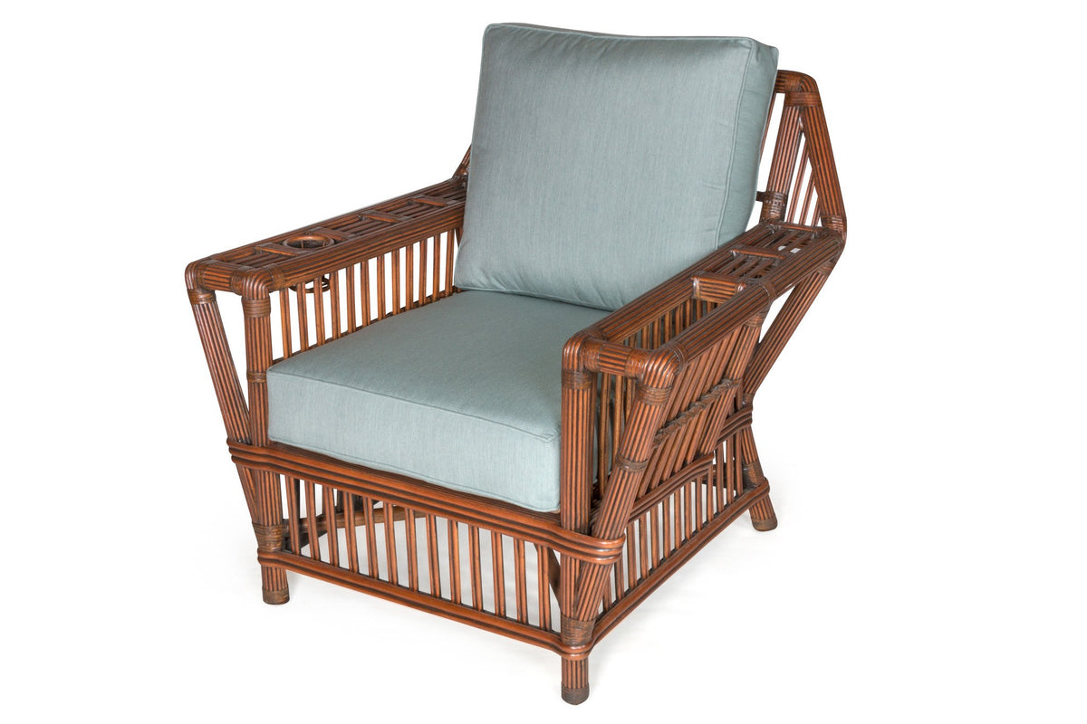 Designer Wicker &amp; Rattan By Tribor Williamsburg Arm Chair by Designer Wicker from Tribor Chair - Rattan Imports