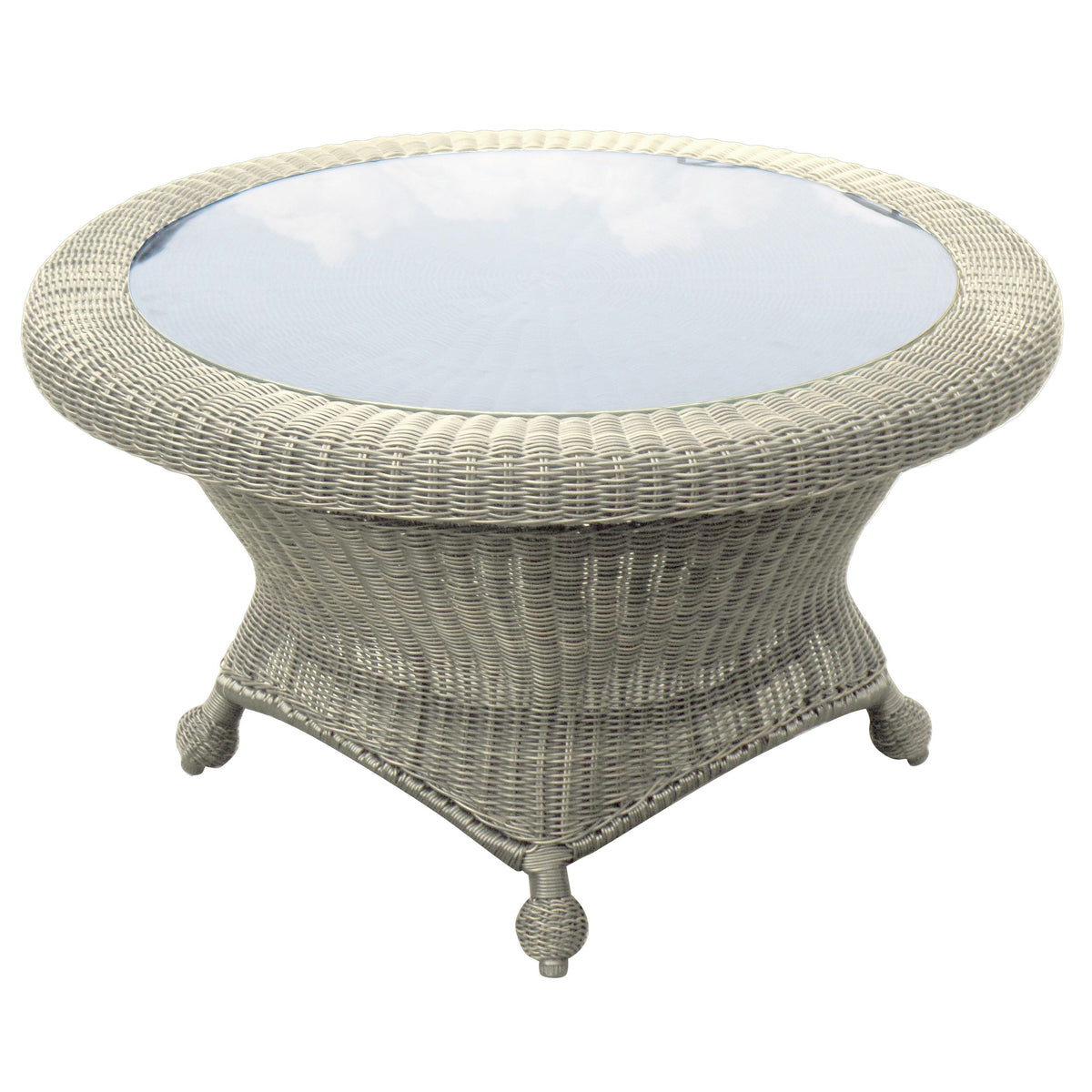Forever Patio Carlisle Alabaster Rotating Chat Table