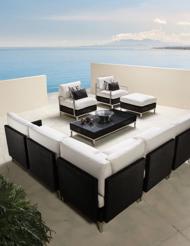 Lloyd Flanders Lloyd Flanders Elements Ottoman Ottoman - Rattan Imports