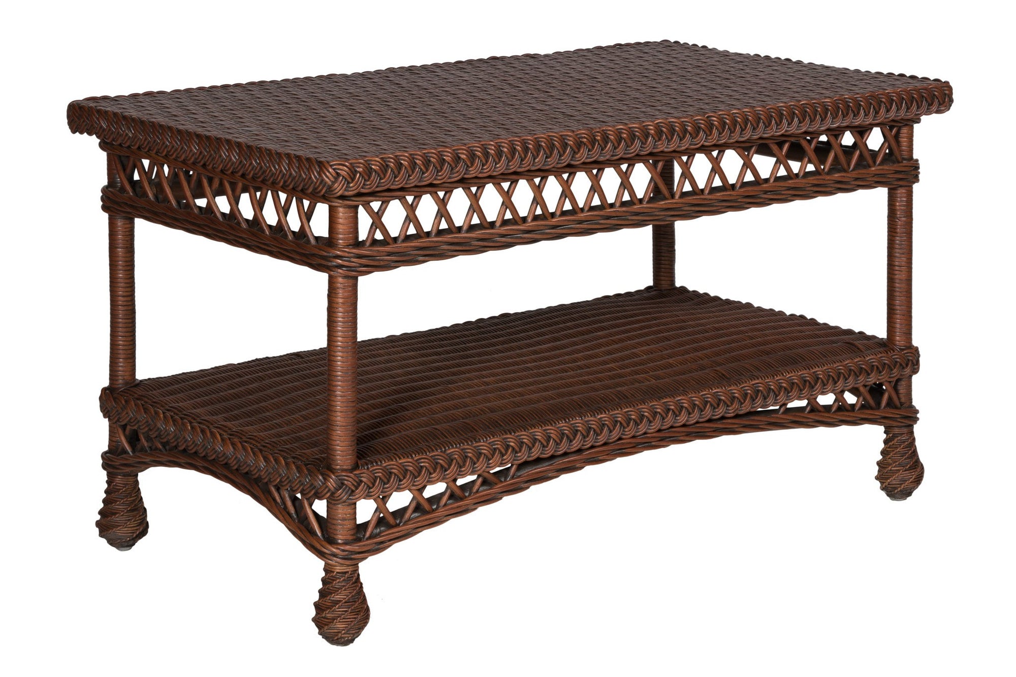 Designer Wicker & Rattan By Tribor Designer Wicker by Tribor Bar harbor Coffee Table Coffee Table - Rattan Imports