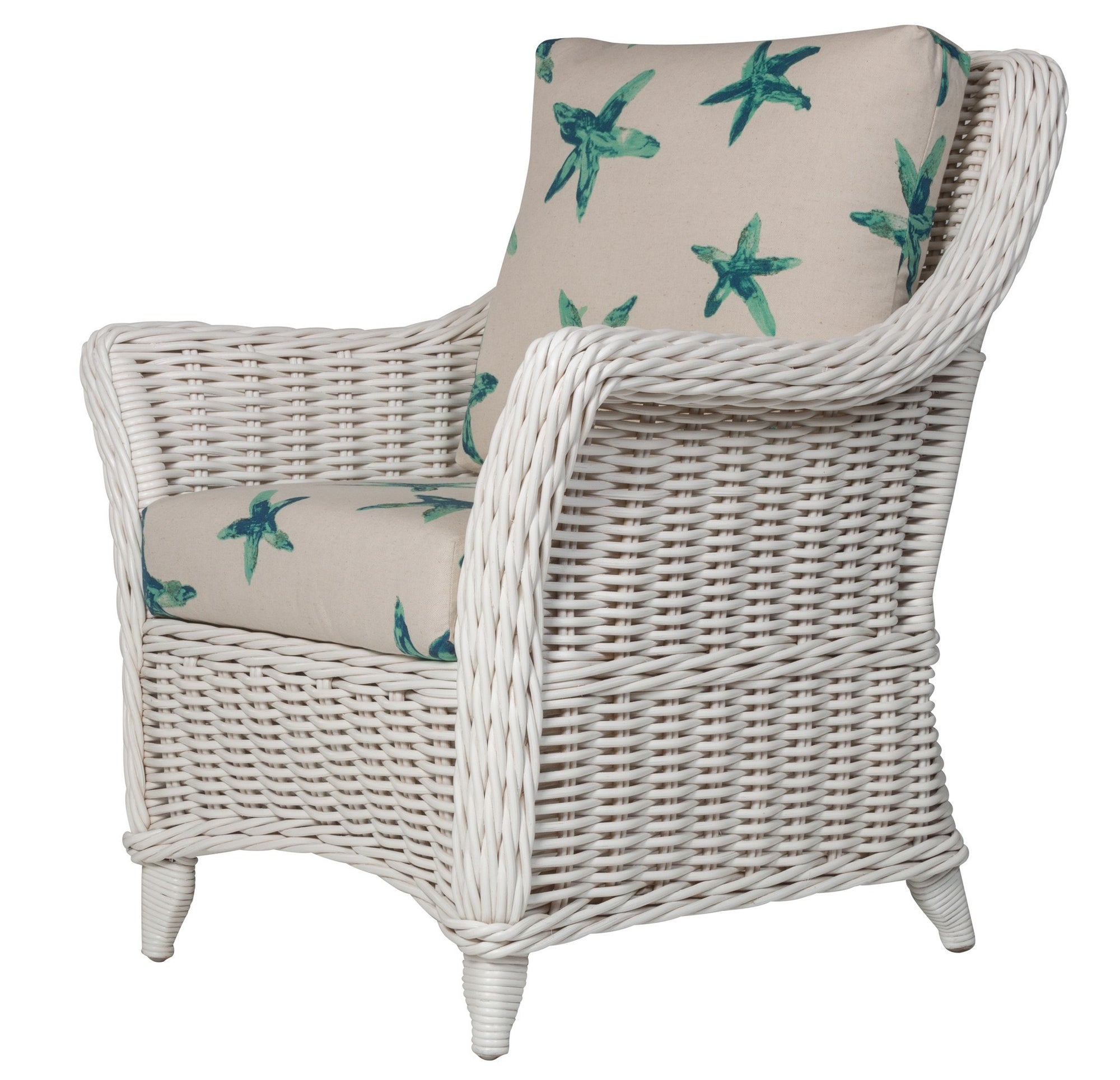 Designer Wicker & Rattan By Tribor Conservatory Arm Chair by Designer Wicker from Tribor Chair - Rattan Imports