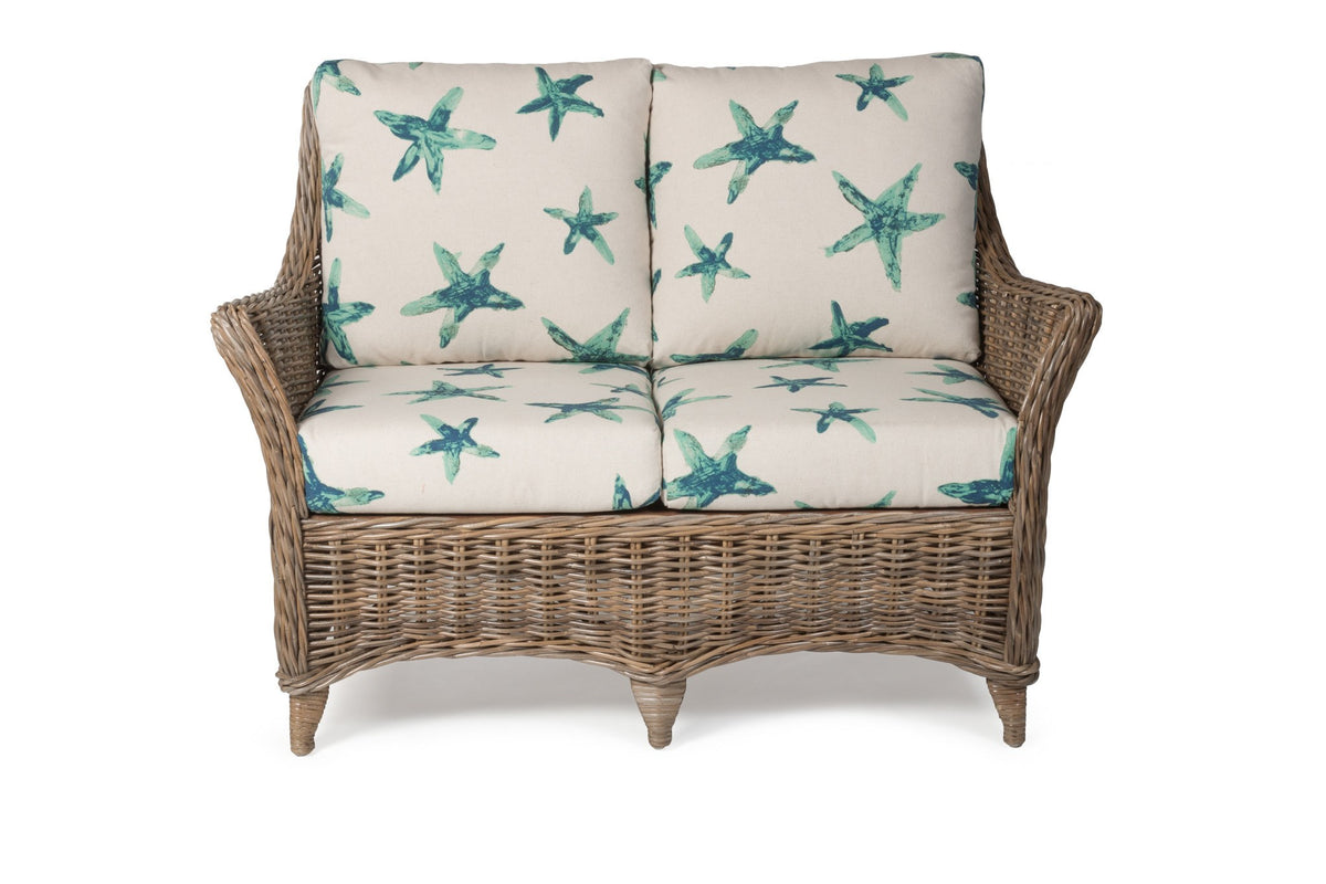 Designer Wicker &amp; Rattan By Tribor Conservatory Loveseat by Designer Wicker from Tribor Loveseat - Rattan Imports