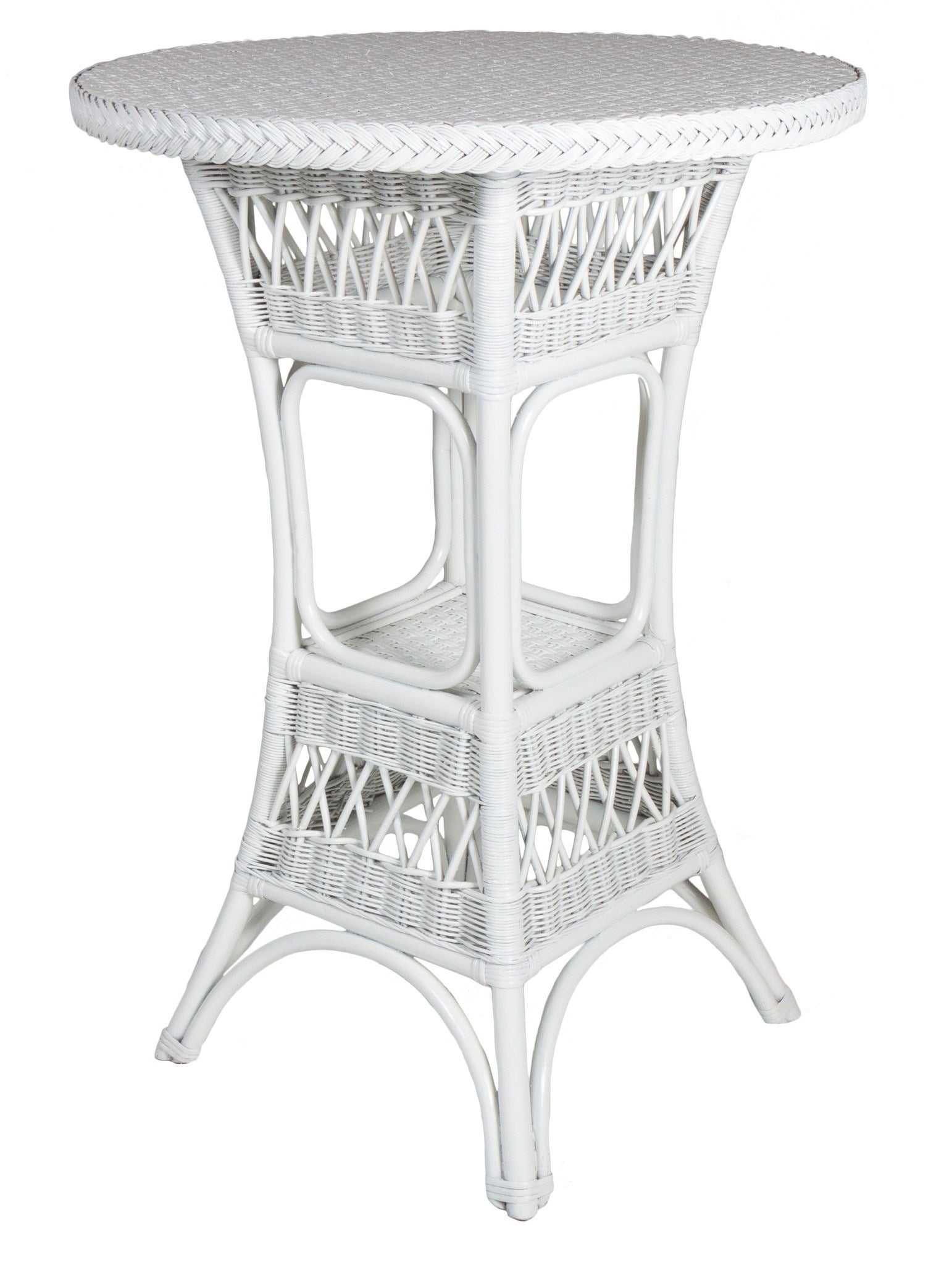 Designer Wicker & Rattan By Tribor Bar Table Windsor Round Pub Table by Designer Wicker from Tribor