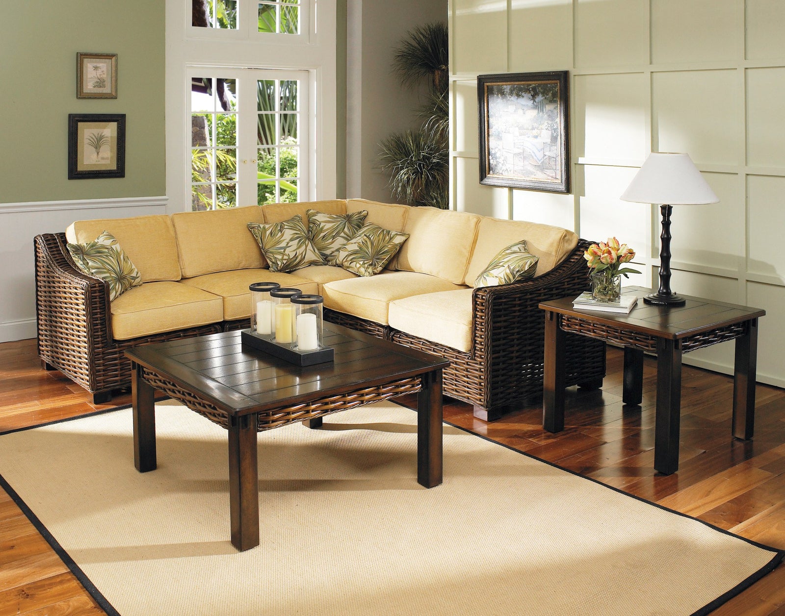 Designer Wicker & Rattan By Tribor Chair Freeport Left Arm Chair by Designer Wicker from Tribor