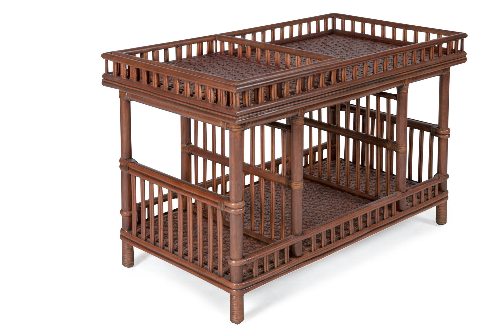 Designer Wicker & Rattan By Tribor Coffee Table Williamsburg Coffee Table With Tray by Designer Wicker from Tribor