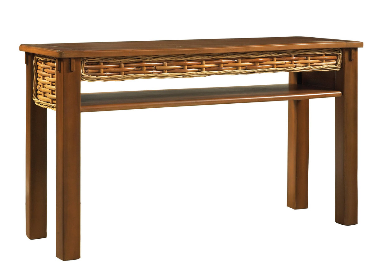 Designer Wicker &amp; Rattan By Tribor Console Table Freeport Console Table by Designer Wicker from Tribor