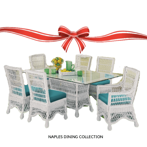 Designer Wicker & Rattan By Tribor Dining Set Naples 7 Piece Wicker Dining Set by Designer Wicker from Tribor