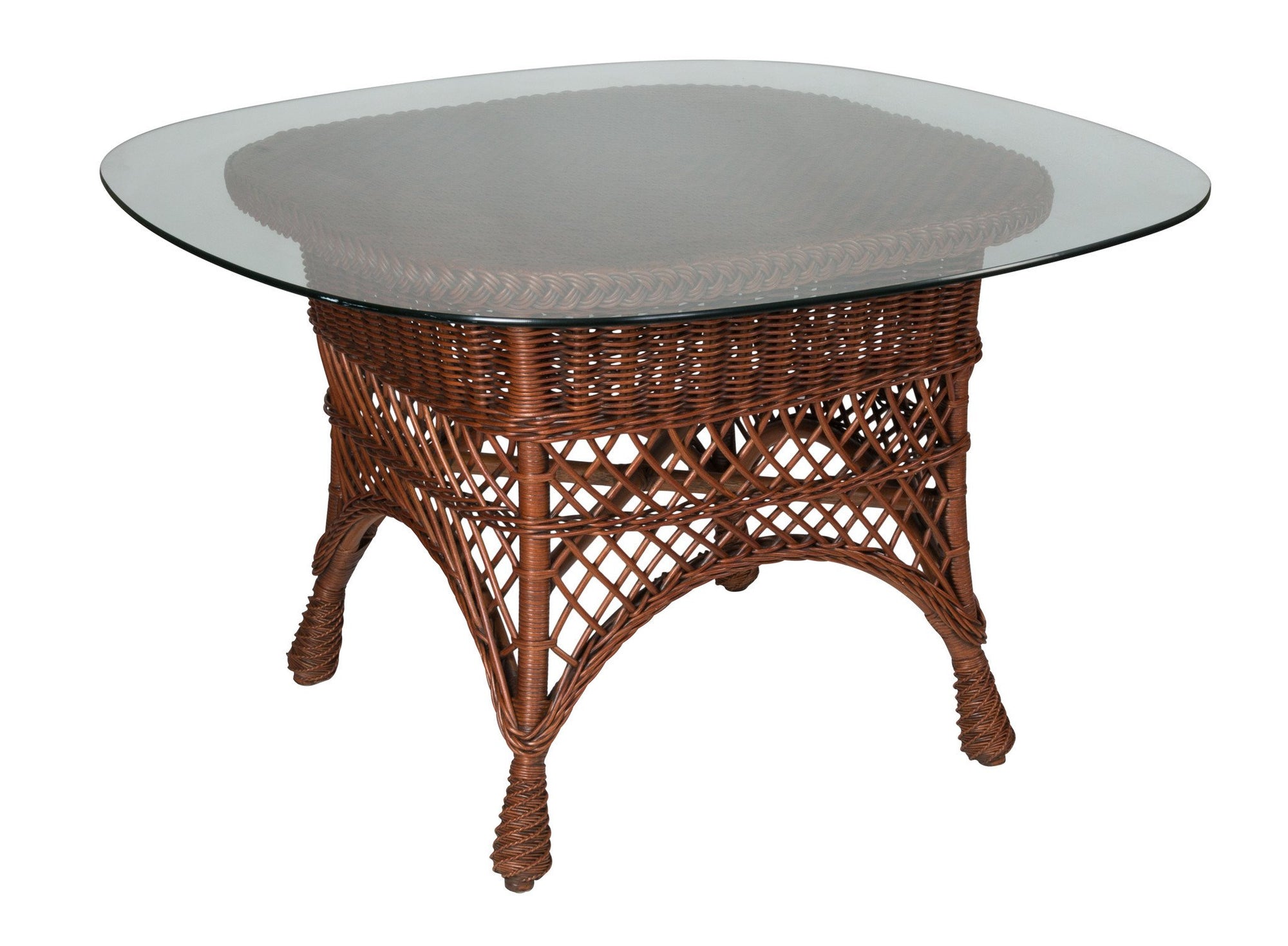 Designer Wicker & Rattan By Tribor Dining Set Rockport 5 Piece Wicker Dining Set With Glass Top by Designer Wicker & Rattan by Tribor