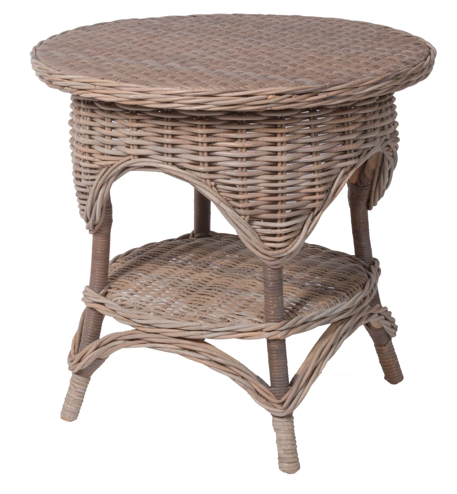 Designer Wicker & Rattan By Tribor End Table Choose Your Favorite Frame Color Conservatory End Table