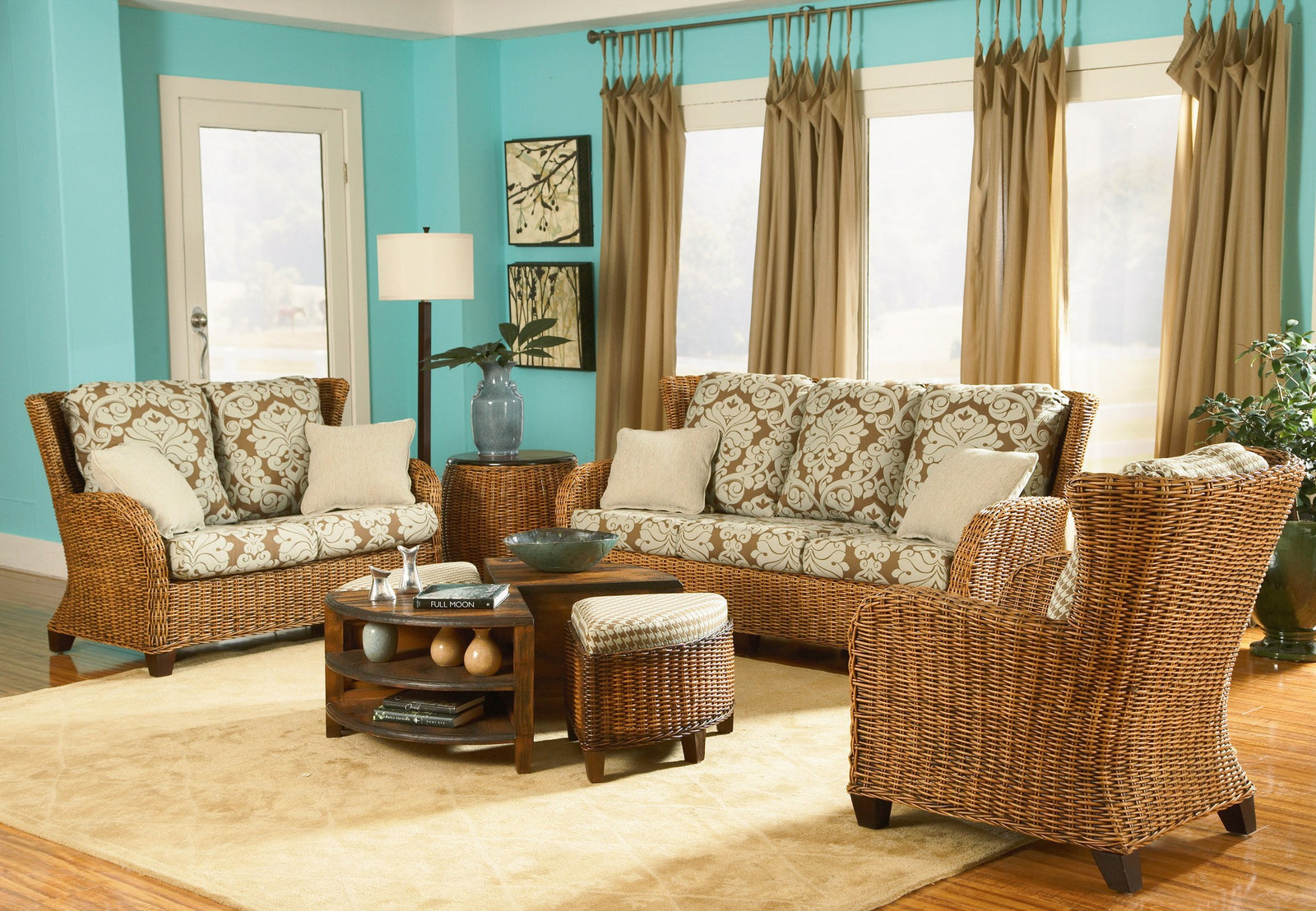 Designer Wicker & Rattan By Tribor End Table Designer Wicker by Tribor Clarissa Porch End Table