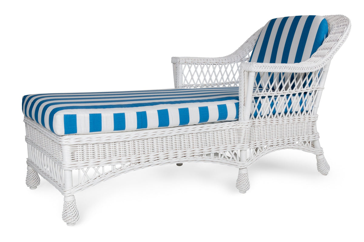 Designer Wicker &amp; Rattan By Tribor Lounge Chair Harbor front Chaise by Designer Wicker from Tribor