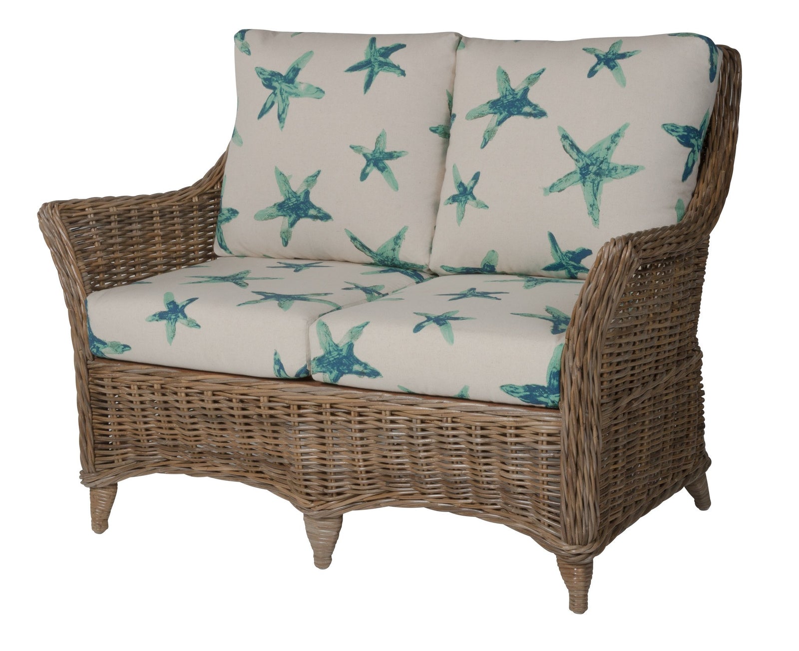 Designer Wicker & Rattan By Tribor Loveseat Conservatory Loveseat by Designer Wicker from Tribor