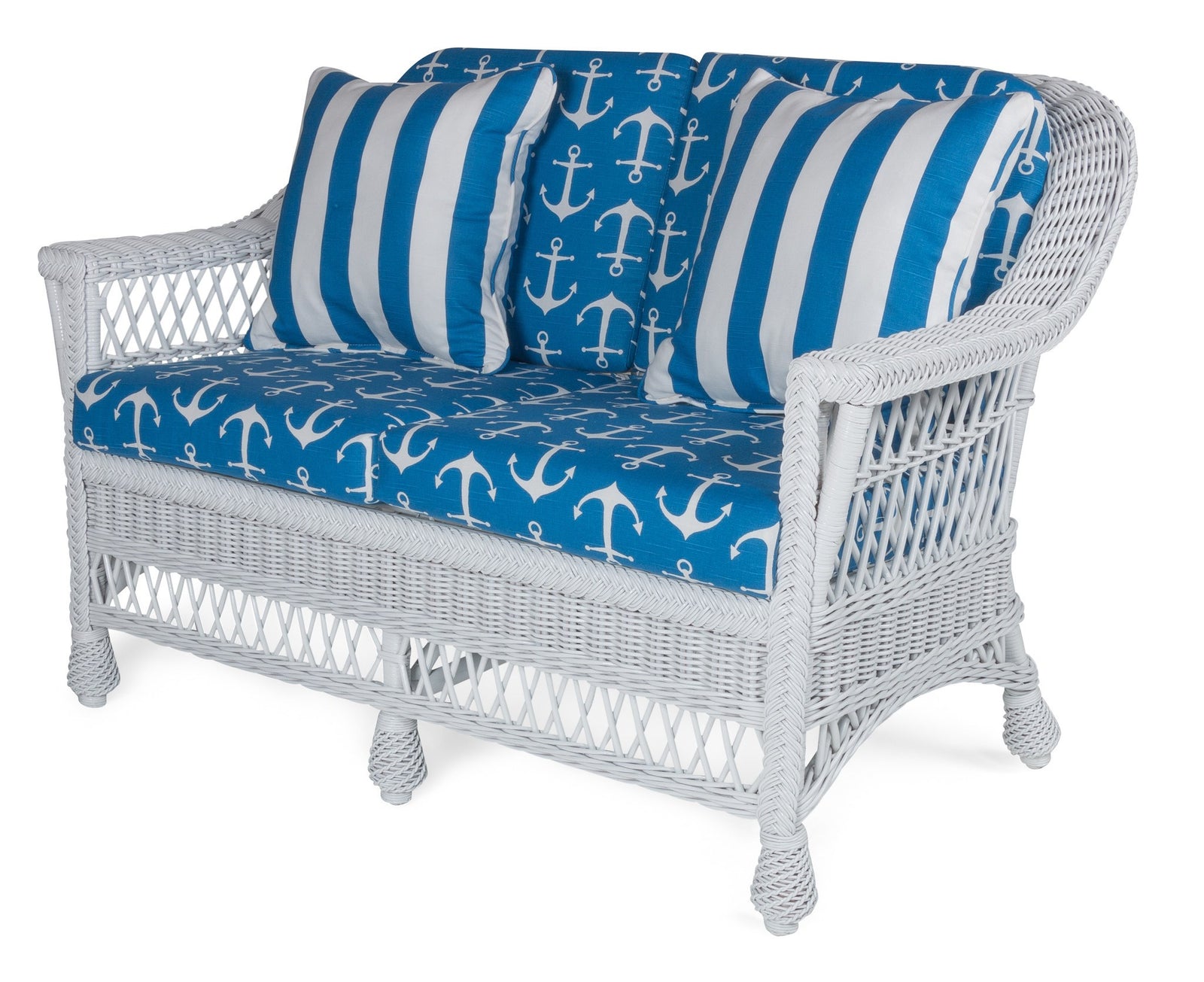 Designer Wicker & Rattan By Tribor Loveseat Harbor Front Loveseat Designer Wicker from Tribor