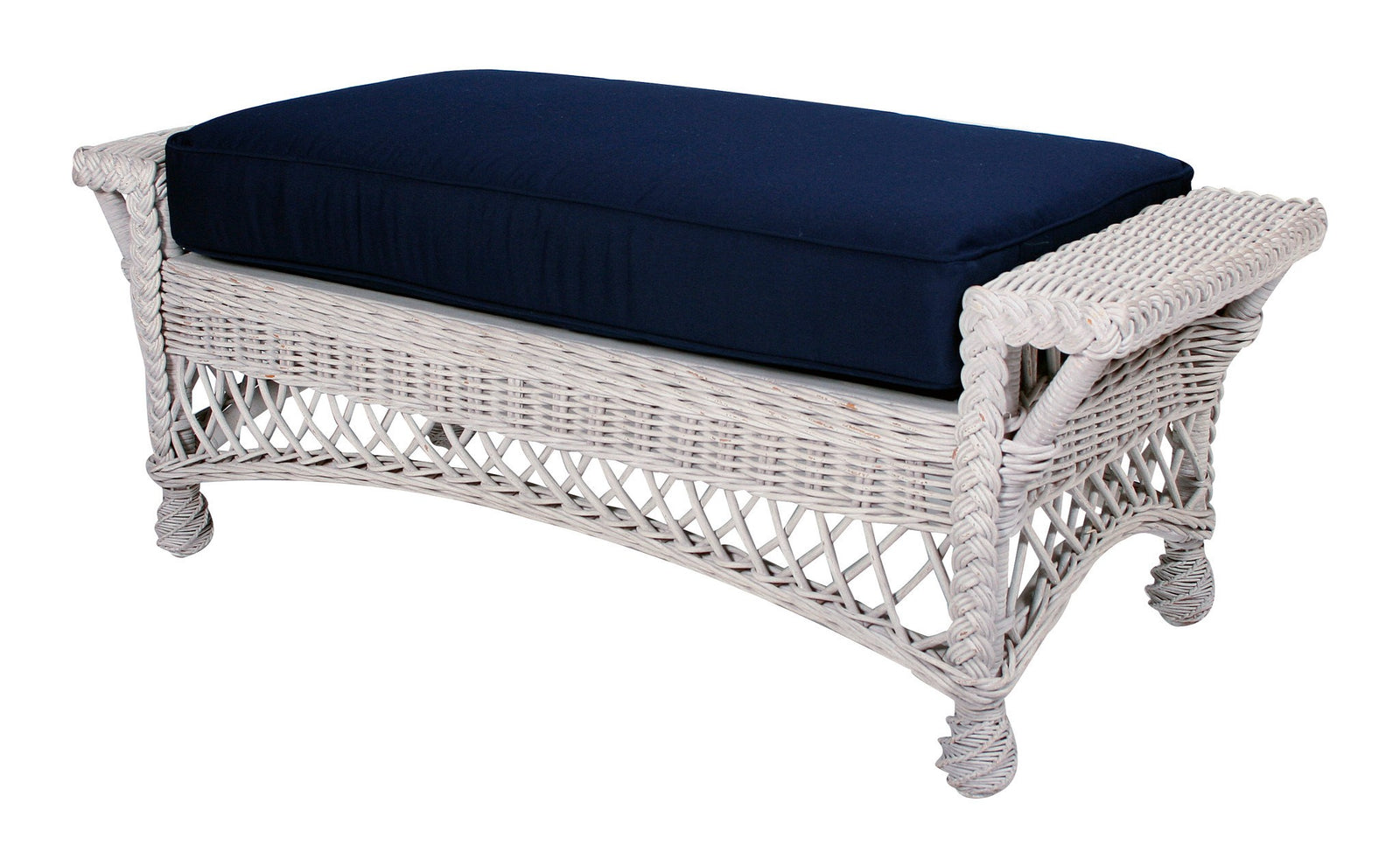 Designer Wicker & Rattan By Tribor Ottoman Rockport Ottoman and a Half by Designer Wicker from Tribor