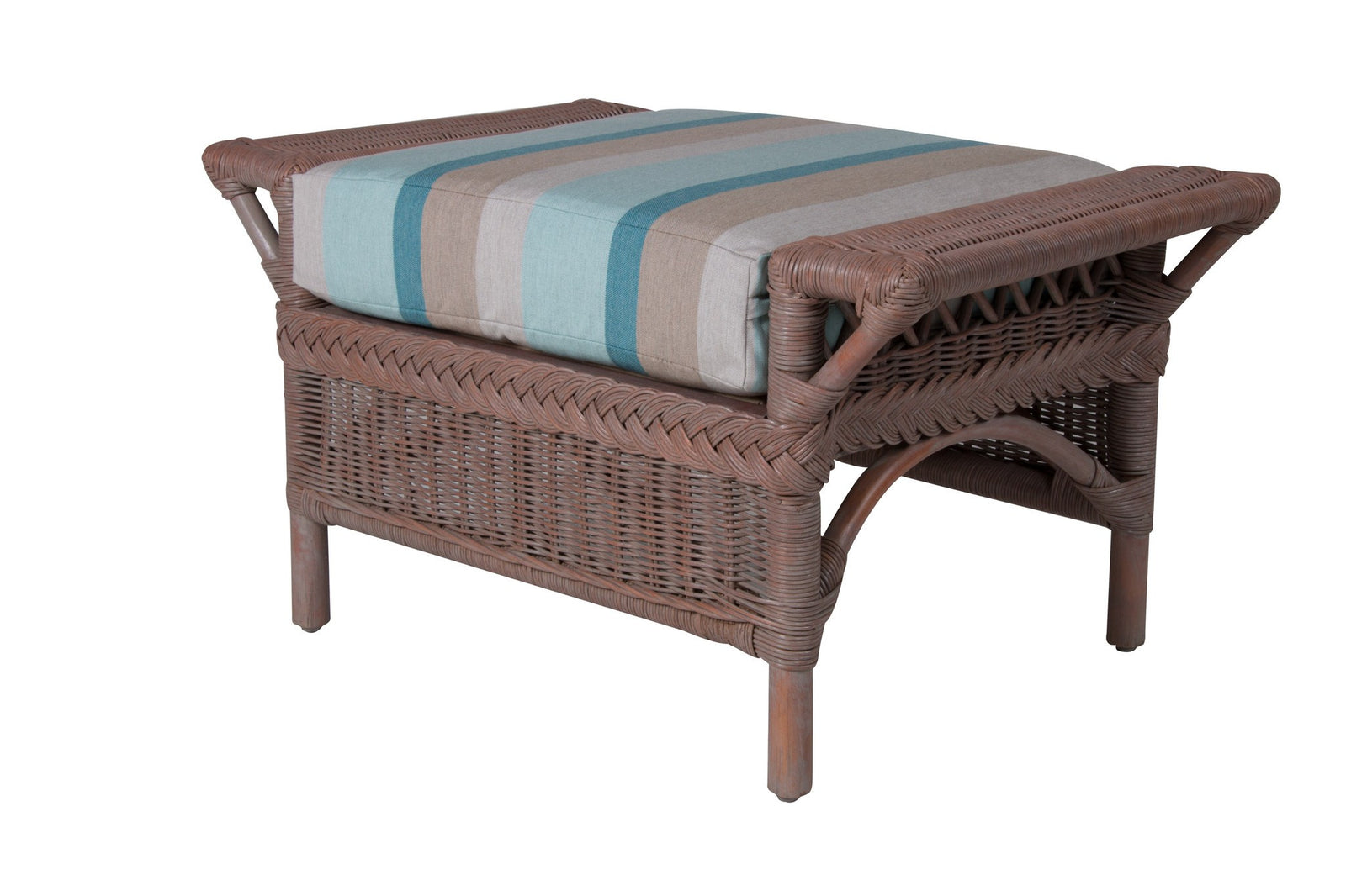 Designer Wicker & Rattan By Tribor Ottoman Windsor Ottoman by Designer Wicker from Tribor