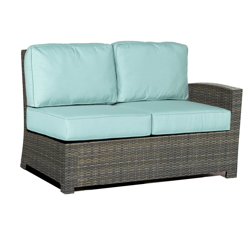 Forever Patio Furniture Forever Patio Barbados Wicker Sectional Right Arm Facing Loveseat