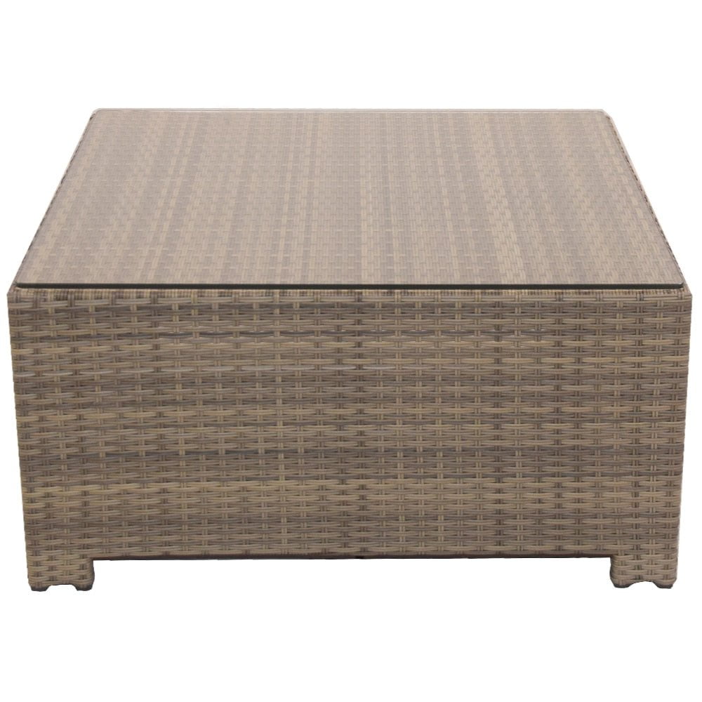 Forever Patio Furniture Forever Patio Barbados Wicker Square Coffee Table