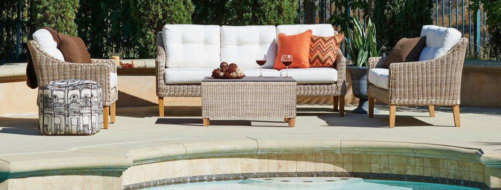 Forever Patio Furniture Forever Patio Carlisle Alabaster 4 Piece Sofa Seating Set