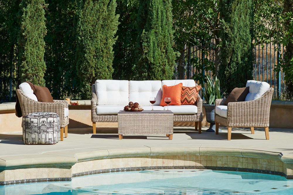 Forever Patio Furniture Forever Patio Carlisle Alabaster Sofa
