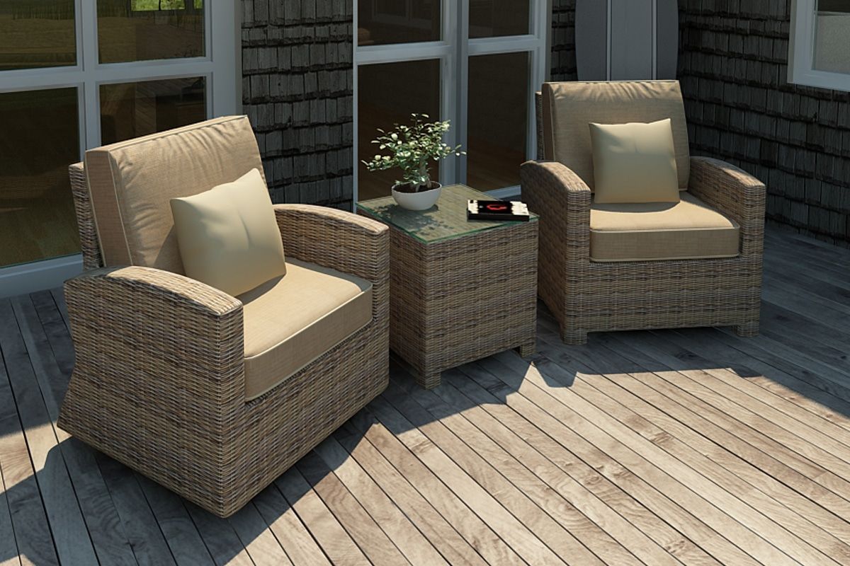 Forever Patio Furniture Forever Patio Cypress 3 Piece Chat Set