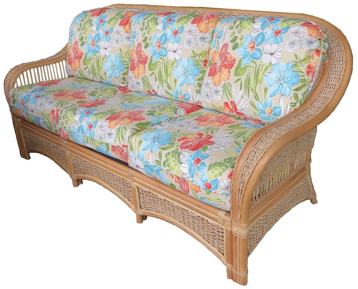 Spice Islands Spice Island 6 Piece Rattan Seating Set Outdoor Furniture Set - Rattan Imports