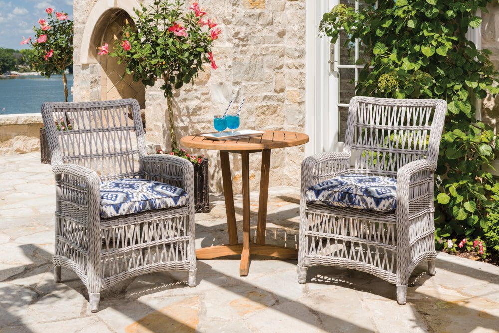 Lloyd Flanders Armless Dining Chair Lloyd Flanders Mackinac Armless Dining Chair