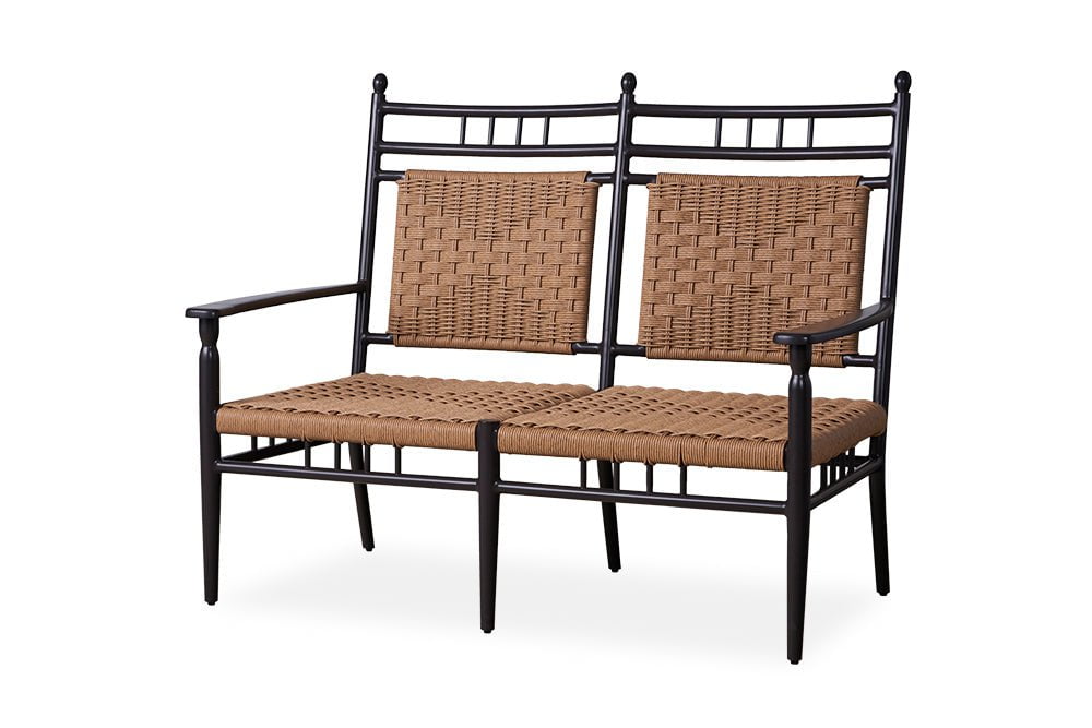 Lloyd Flanders Cushionless Settee Lloyd Flanders Low Country Cushionless Settee