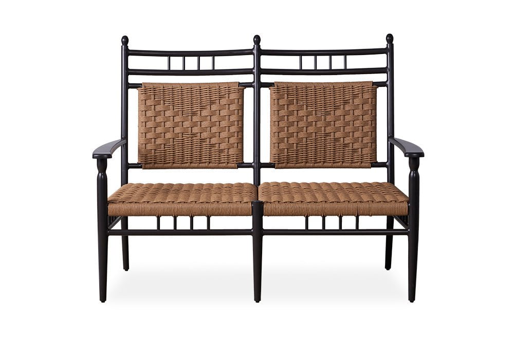 Lloyd Flanders Cushionless Settee Lloyd Flanders Low Country Cushionless Settee