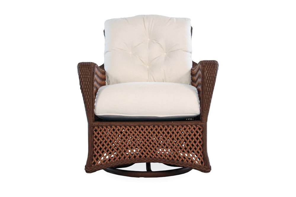 Lloyd Flanders Swivel Glider Chair Lloyd Flanders Grand Traverse Swivel Glider Lounge Chair