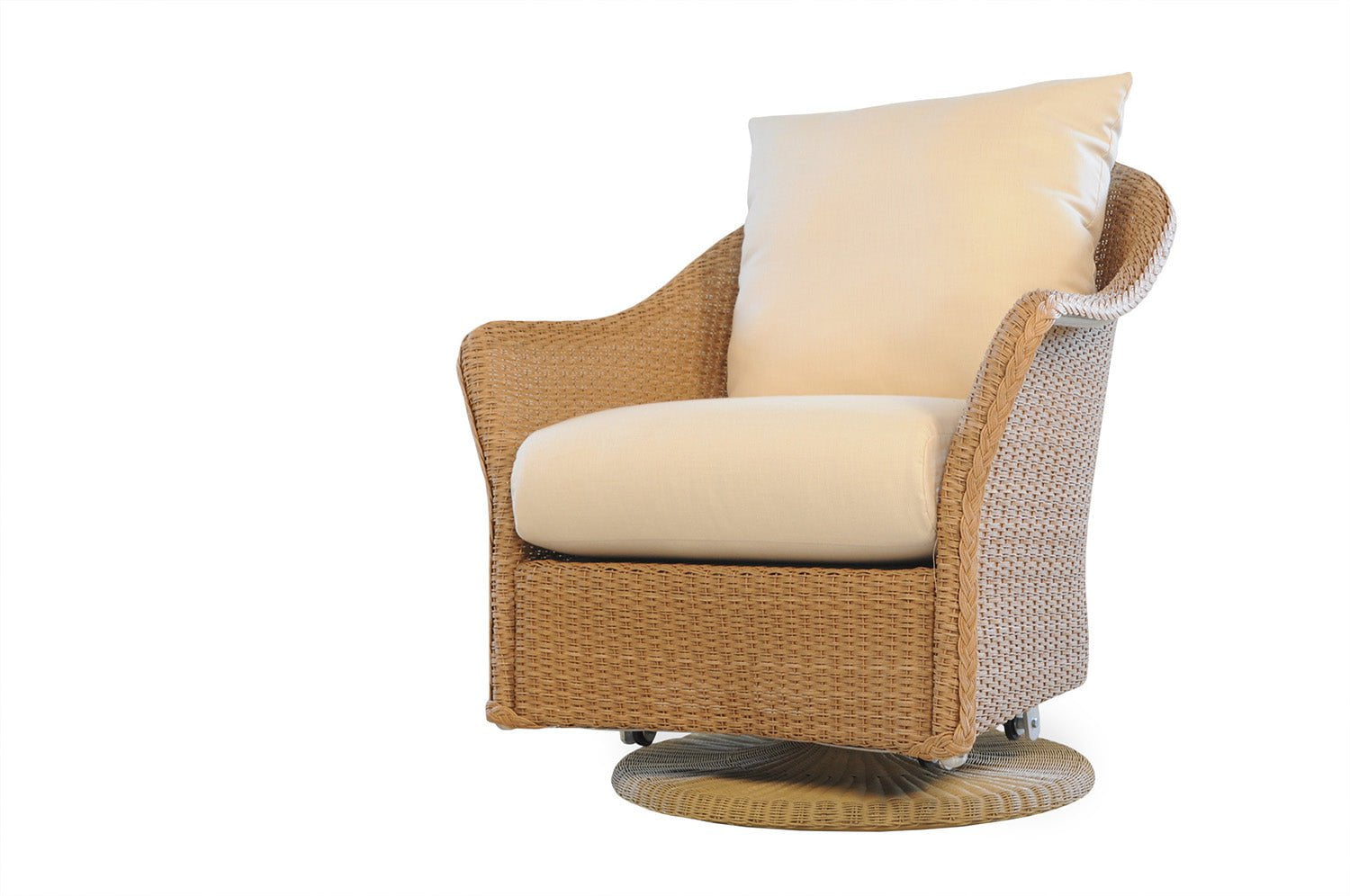 Lloyd Flanders Swivel Glider Chair Lloyd Flanders Weekend Retreat Swivel Glider Lounge Chair