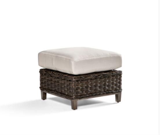 South Sea Rattan Grand Isle Ottoman SKU 77406
