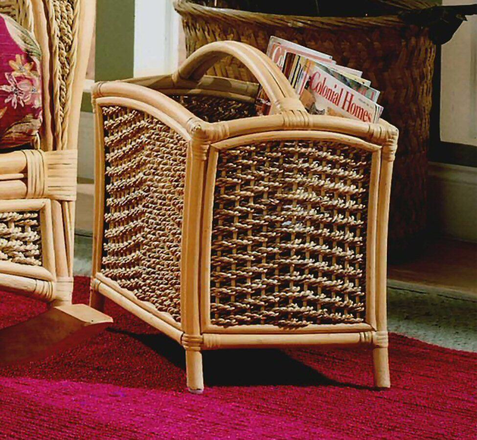 Spice Islands Spice Island Magazine Rack Natural Accessory - Rattan Imports